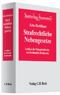 Abbildung von: Lexikon des Nebenstrafrechts - C.H.BECK