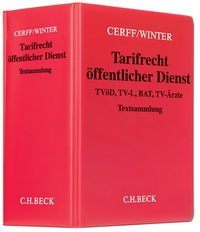 Abbildung von: Tarifrecht öffentlicher Dienst - Grundwerk mit Fortsetzungsbezug - C.H.BECK