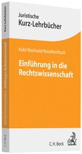 Cover: Einf&uuml;hrung in die Rechtswissenschaft - C.H.BECK