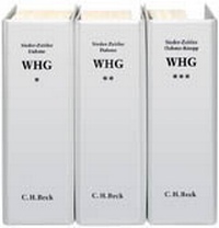 Abbildung von: Wasserhaushaltsgesetz, Abwasserabgabengesetz: WHG - Grundwerk mit Fortsetzungsbezug - C.H.BECK