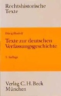Cover: Texte zur deutschen Verfassungsgeschichte - C.H.BECK