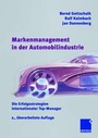 Cover: Markenmanagement in der Automobilindustrie - Springer Gabler
