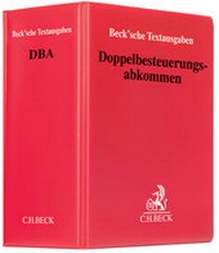 Abbildung von: Doppelbesteuerungsabkommen: DBA - Grundwerk mit Fortsetzungsbezug - C.H.BECK
