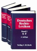 Cover: Deutsches Rechts-Lexikon - C.H.BECK