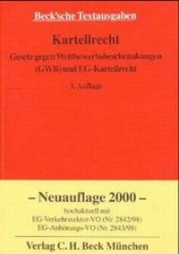 Abbildung von: Kartellrecht - C.H.BECK