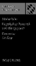 Cover: Bayerisches Personalvertretungsgesetz - C.H.BECK