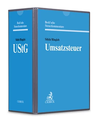 Cover of  Umsatzsteuergesetz: UStG - Grundwerk mit Fortsetzungsbezug - C.H.BECK