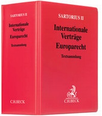 Abbildung von: Internationale Verträge - Europarecht - Grundwerk mit Fortsetzungsbezug - C.H.BECK