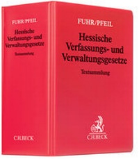 Abbildung von: Hessische Verfassungs- und Verwaltungsgesetze - Grundwerk mit Fortsetzungsbezug - C.H.BECK