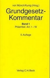 Enlarge image Cover: Grundgesetz - Kommentar - C.H.BECK