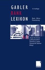Cover: Gabler Bank-Lexikon - Springer Gabler