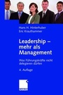 Cover: Leadership - mehr als Management - Springer Gabler