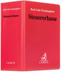 Abbildung von: Steuererlasse - Grundwerk mit Fortsetzungsbezug - C.H. Beck