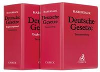Abbildung von: Deutsche Gesetze: Textsammlung mit Ergänzungsband - Set - C.H.BECK