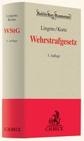 Cover: Wehrstrafgesetz: WStG - C.H.BECK
