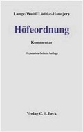 Bild: H&ouml;feordnung - C.H.BECK