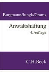Enlarge image Cover: Anwaltshaftung - C.H.BECK