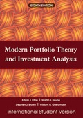 Cover: Modern Portfolio Theory and Investment Analysis - Wiley