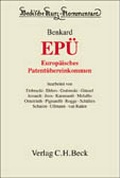 Cover: Europ&auml;isches Patent&uuml;bereinkommen - C.H.BECK