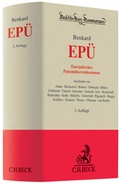 Cover: Europ&auml;isches Patent&uuml;bereinkommen: EP&Uuml; - C.H.BECK