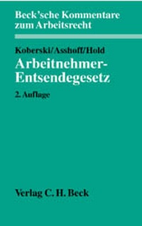 Abbildung von: Arbeitnehmer-Entsendegesetz - C.H.BECK