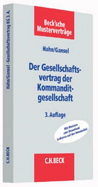 Abbildung von: Der Gesellschaftsvertrag der Kommanditgesellschaft - C.H.BECK