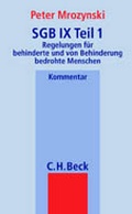 Cover: SGB IX Teil 1 - C.H.BECK