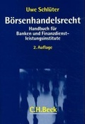 Cover: B&ouml;rsenhandelsrecht - C.H.BECK