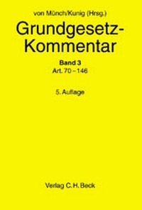 Enlarge image Cover: Grundgesetz - Kommentar - C.H.BECK