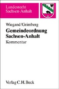 Cover: Gemeindeordnung f&uuml;r das Land Sachsen-Anhalt - C.H.BECK