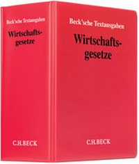 Abbildung von: Wirtschaftsgesetze - Grundwerk ohne Fortsetzungsbezug - C.H.BECK