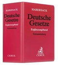 Abbildung von: Deutsche Gesetze Ergänzungsband - Grundwerk ohne Fortsetzungsbezug - C.H.BECK
