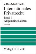 Cover: Internationales Privatrecht - C.H.BECK