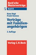 Cover: Vertr&auml;ge mit Familienangeh&ouml;rigen - C.H.BECK
