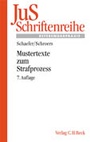 Cover: Mustertexte zum Strafprozess - C.H.BECK