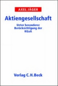 Abbildung von: Aktiengesellschaft - C.H.BECK