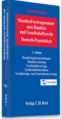 Abbildung von: Standardvertragsmuster zum Handels- und Gesellschaftsrecht = Contrats types en droit commercial et en droit des sociétés - C.H.BECK