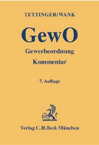 Abbildung von: Gewerbeordnung: GewO - C.H.BECK
