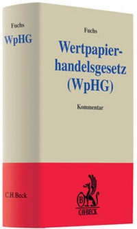 Abbildung von: Wertpapierhandelsgesetz: WpHG - C.H.BECK