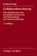 Cover: Geb&uuml;hrenberechnung - C.H.BECK
