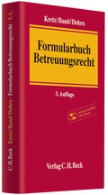 Cover: Formularbuch Betreuungsrecht - C.H.BECK
