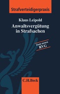 Cover: Anwaltsverg&uuml;tung in Strafsachen - C.H.BECK