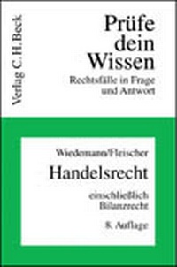 Enlarge image Cover: Handelsrecht - C.H.BECK