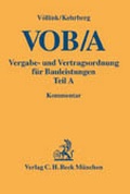 Cover: VOB Teil A - C.H.BECK