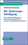 Cover: Die &Auml;nderungsk&uuml;ndigung - C.H.BECK
