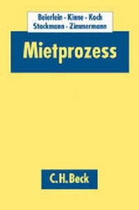Enlarge image Cover: Der Mietprozess - C.H.BECK