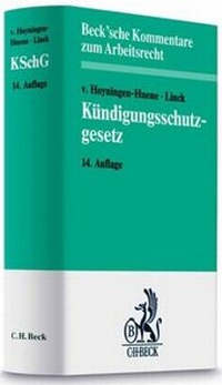 Abbildung von: Kündigungsschutzgesetz: KSchG - C.H.BECK