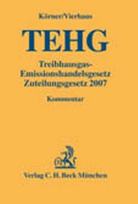 Bild: Treibhausgas-Emissionshandelgesetz Zuteilungsgesetz 2007 - C.H.BECK