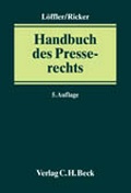 Cover: Handbuch des Presserechts - C.H.BECK