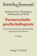 Cover: Partnerschaftsgesellschaftsgesetz - C.H.BECK